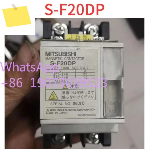중고 전자 접촉기 S-F20DP는 좋은 기능을 가지고 있습니다. 제품 이미지