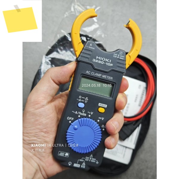 히오키 3280-10F AC 클램프 미터, 600V1000A 저항 및 연속성 측정 기능 포함 # 모쿠 제품 이미지