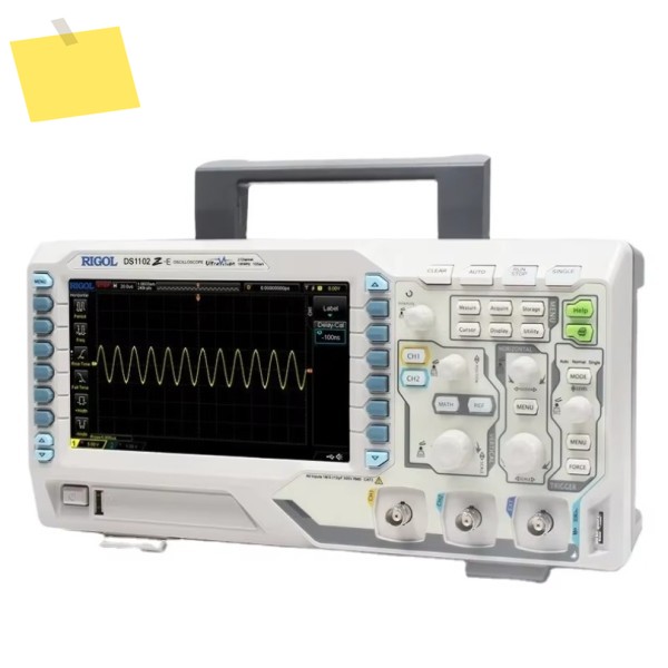 Rigol DS1102Z-EDS1202Z-E 듀얼 채널 100-200MHz 디지털 오실로스코프 1G Sas 24Mpts RS232UART I2C SPI 지원 # 모쿠 제품 이미지