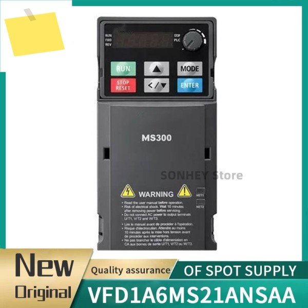 새제품 오리지널 VFD5A5MS43ANSAA 델타 VFD 표준 컴팩트 드라이브 MS300 시리즈 2.2kw 3HP 3상 AC 380V-480VAC 0-599HZ 제품 이미지