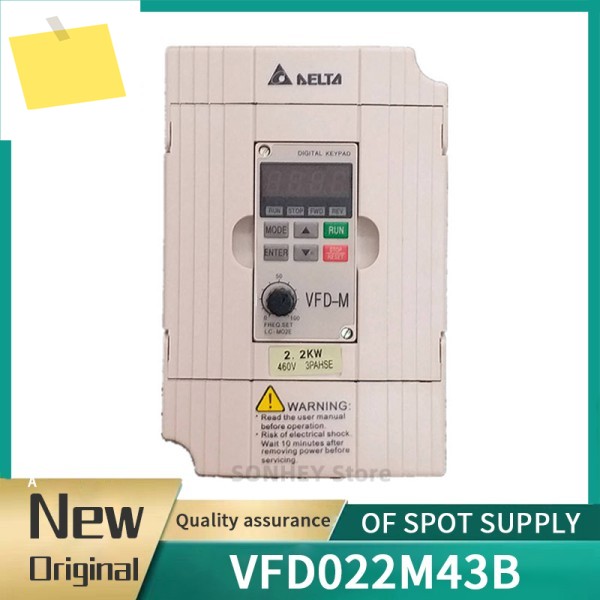 VFD022M43B 380V 2.2KW 3HP 신품 박스형 오리지널 드라이버 제품 이미지