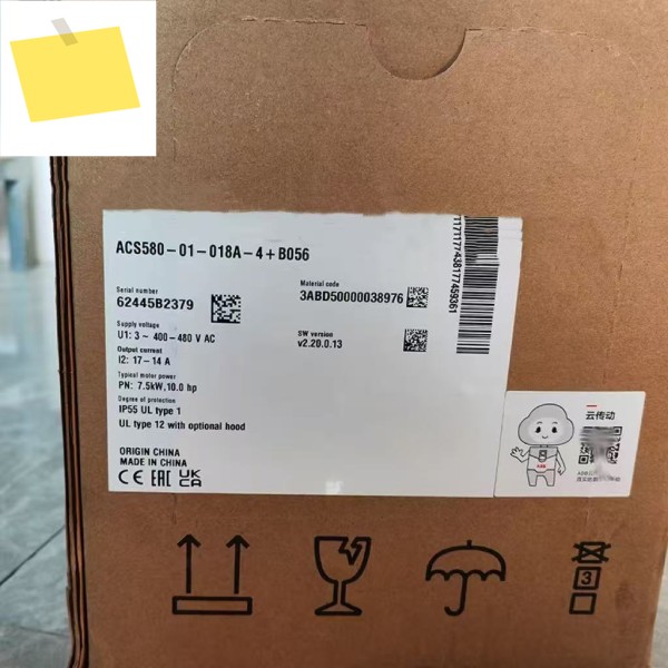 신품 오리지널 ACS580-01-018A-4+B056 제품 이미지