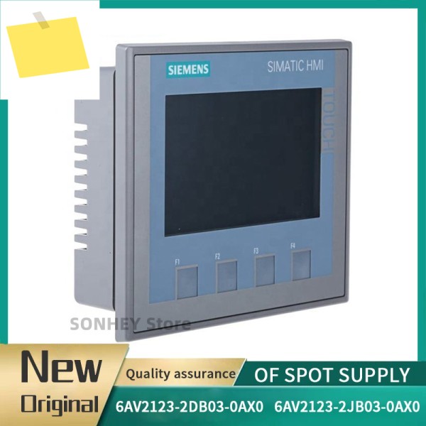 신품 정품, 터치 버튼 패널, SIMATIC HMI KTP400 기본형, 4인치 디스플레이, 6AV2123-2DB03-0AX0 제품 이미지