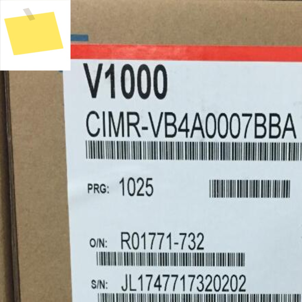 오리지널 V1000 인버터 CIMR-VB4A0007BBA, 3.0kW, 380V 제품 이미지