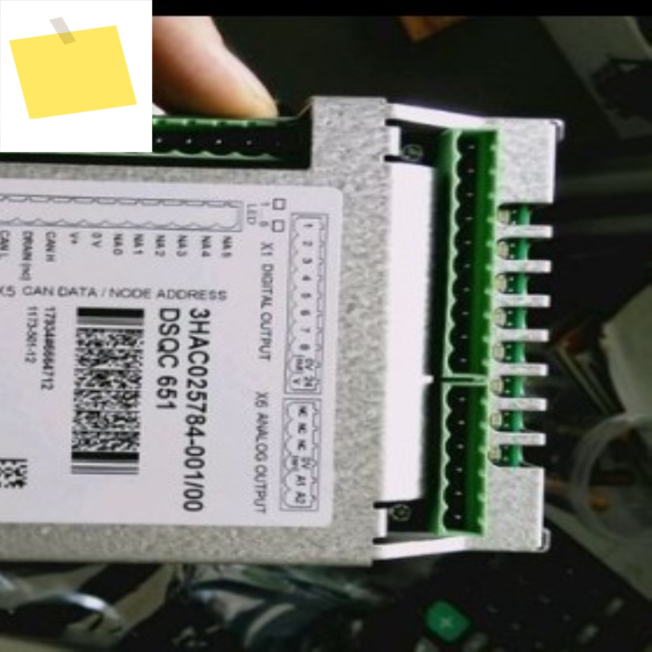 DSQC 651IO 모듈 제품 이미지