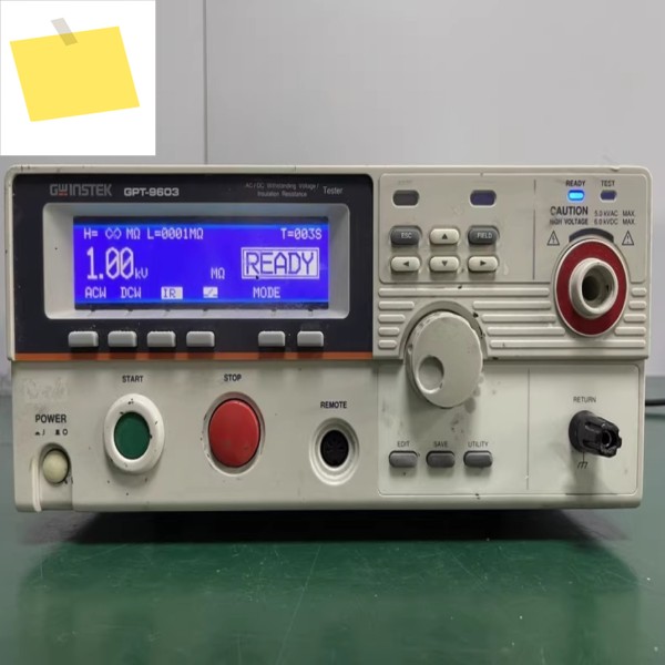 GW Instek GPT-9603 안전 시험기 하이포트 100VA ACDC 전압 # 모쿠 제품 이미지
