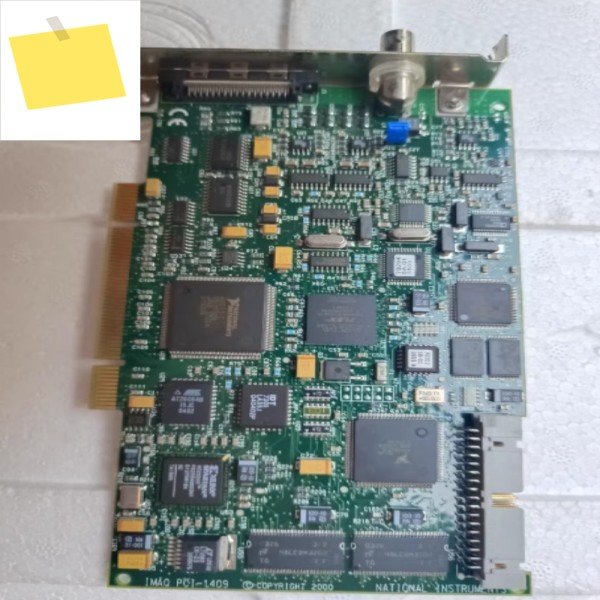 100% 테스트 완료된 내셔널 인스트루먼츠 PCI-1409 NI IMAQ 비디오 프레임 그래버 카드 # 모쿠 제품 이미지