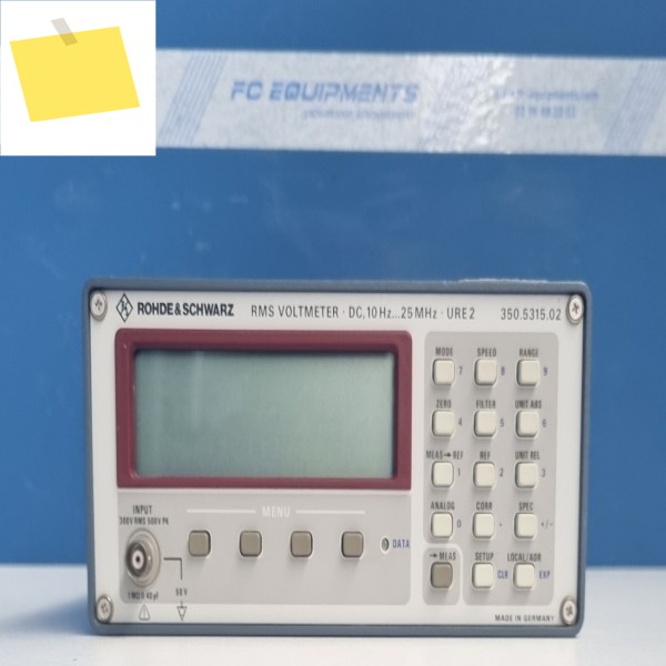 로데 앤 슈바르츠 URE 2 RMS 전압계 10Hz - 25MHz DC # 모쿠 제품 이미지