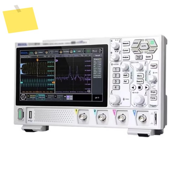 RIGOL DHO812 100MHz 2채널 12비트 휴대용 고해상도 디지털 오실로스코프 7인치 터치스크린2개 프로브 포함 제품 이미지