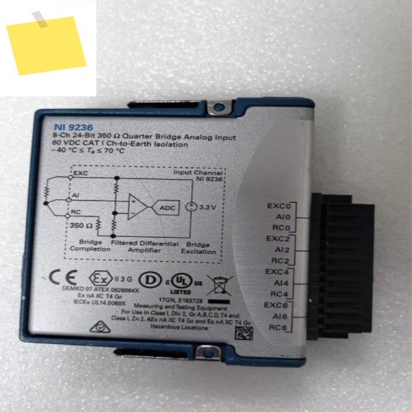 National Instruments NI 9236 cDAQ 스트레인브리지 입력 모듈 1개 # 모쿠 제품 이미지