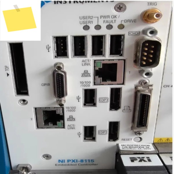 내셔널 인스트루먼츠 NI PXI-8115 2.5GHz 듀얼 코어 프로세서 컨트롤러 # 모쿠 제품 이미지