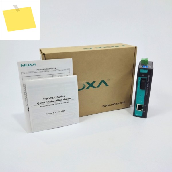 Moxa IMC-21A-M-SC 이더넷-광섬유 미디어 컨버터 # 모쿠 제품 이미지
