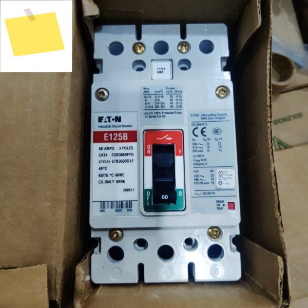 이튼 EGB3060FFG E125B 60A 3P 제품 이미지