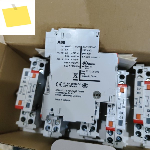 ABB MS 모터 스타터 액세서리 SK-11 제품 이미지