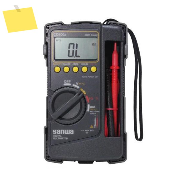 Sanwa CD800A Digital Multimeter Duty Cycle On-Off Three And for Electronics Testing 제품 이미지