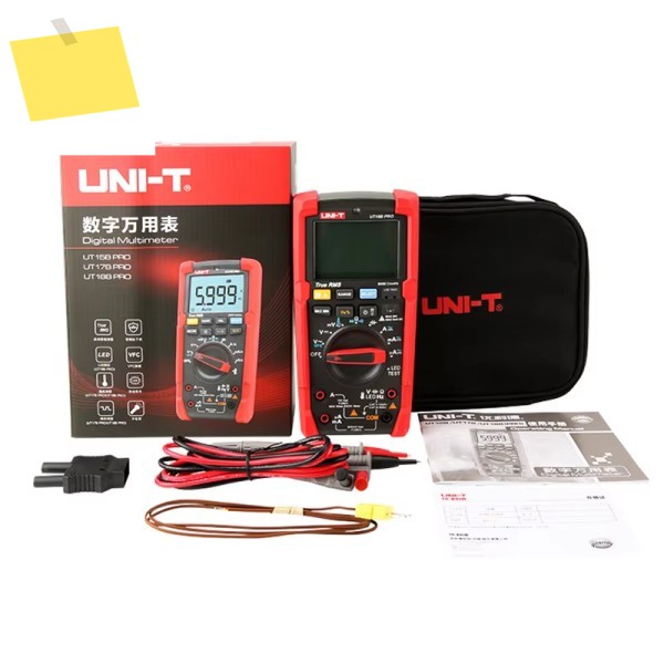 UNI-T UT18B PRO 고정밀 1000V True RMS 디지털 멀티미터LED 지능형 측정오류 테스트 보호 제품 이미지