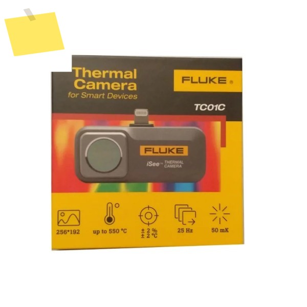 FLUKE iSee TC01C 스마트폰용 열화상 카메라 IOS 모바일폰 바닥 난방 파이프 PCB 256x192 25Hz HD IR 제품 이미지