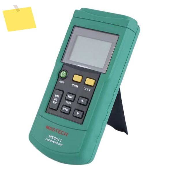 MASTECH MS6511 단일 채널 디지털 온도계 J,K,T,E 프로브가 있는 열전대 유형 감지기 제품 이미지