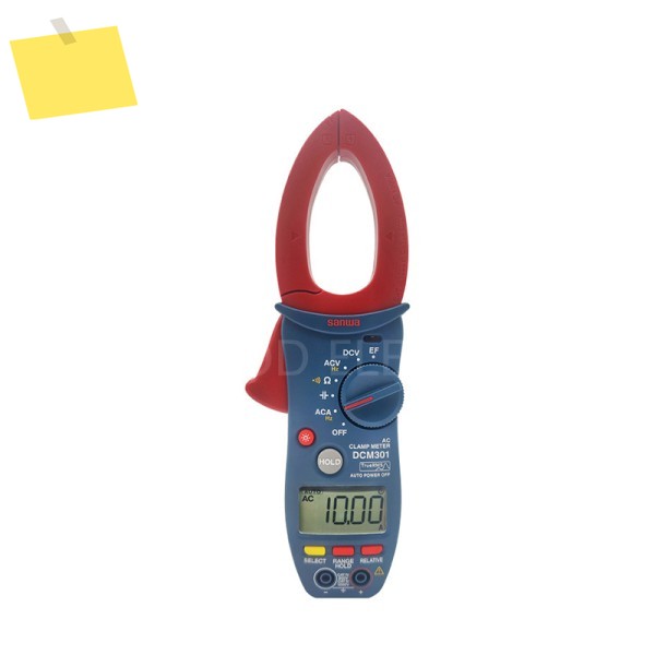 산와 DCM301 트루 RMS 고전류 AC 디지털 클램프 미터 1000A 저항 측정 도구 주파수 테스트 제품 이미지