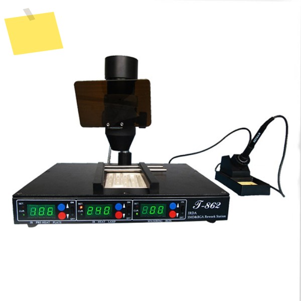 PUHUI T-862 IRDA 적외선 BGA 재작업 기계, SMD 디솔더링 스테이션 제품 이미지