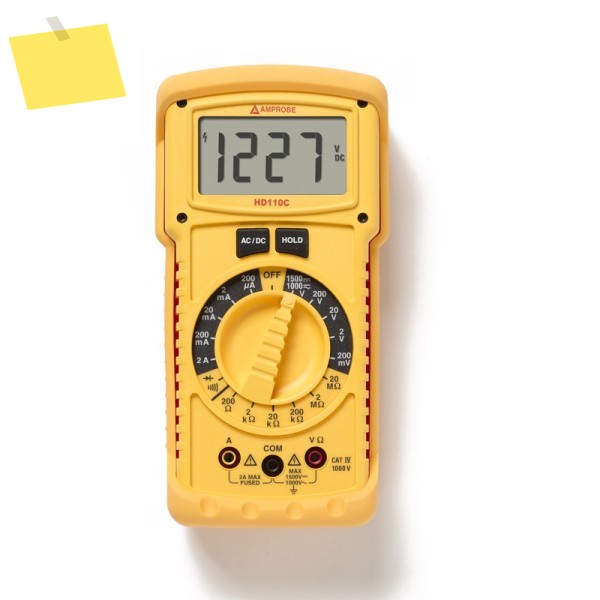 FLUKE HD110C 고전압 디지털 멀티미터 1500V 태양광 전용 전기 측정기 제품 이미지