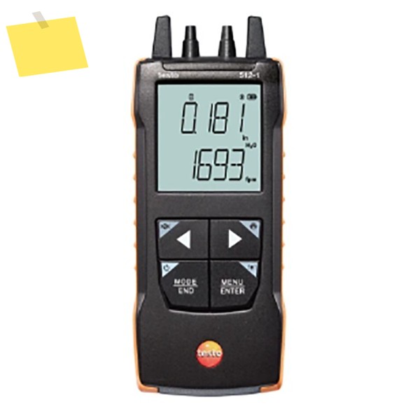 TESTO 512-1 디지털 차압계 앱 연결 휴대용 측정기기 제품 이미지