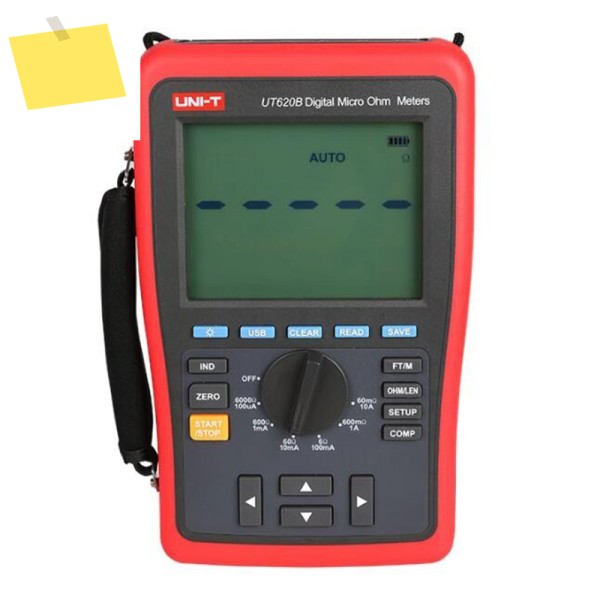 UNI-T UT620B 디지털 마이크로 옴 미터 저저항 테스터 USB 전송 기능 포함 전기 제품 이미지