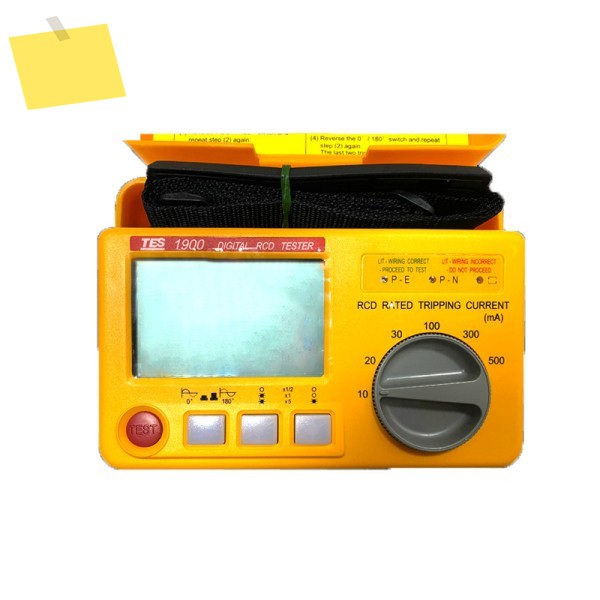 TES-1900 디지털 RCD 유형 잔류 전류 회로 차단기 테스터 누출 제품 이미지