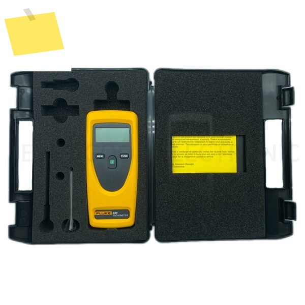 FLUKE 930, 블랙 케이스 포함, 비접촉 타코미터, 6 자리 백라이트, 1 ~ 99999 회전분 제품 이미지