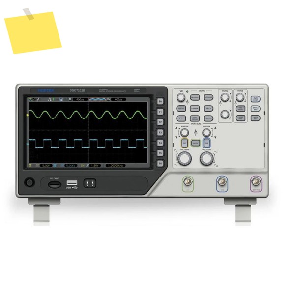 Hantek DSO7202B 디지털 스토리지 오실로스코프 2Gsas 샘플링 속도 2 채널 200MHz 대역폭 64K 메모리 깊이 제품 이미지