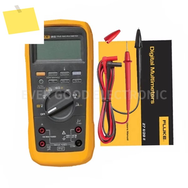 FLUKE 27 II 28 디지털 산업용 멀티미터 방수 20,000 카운트 MSHA 제품 이미지