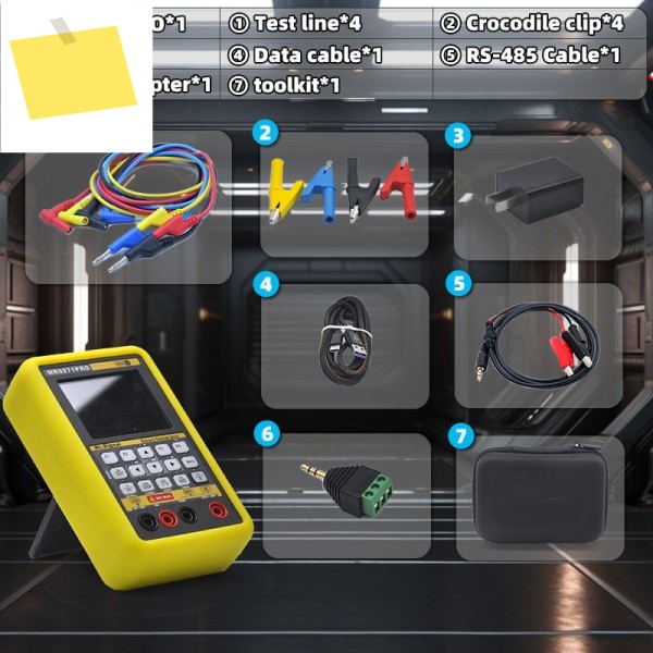 MR9271PRO LCD 디스플레이가 있는 다기능 신호 발생기 4-20mA HART 통신기 Modbus 디버깅을 위한 단순이중 모드 제품 이미지