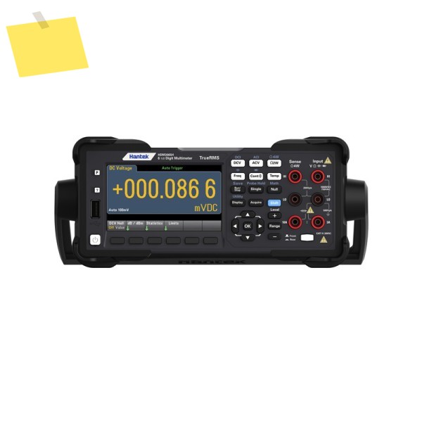 한텍 HDM3065 6 12 디지털 멀티미터 트루 RMS AC DC 전압 전류 테스터 4.3인치 LCD 디스플레이 데스크탑 제품 이미지