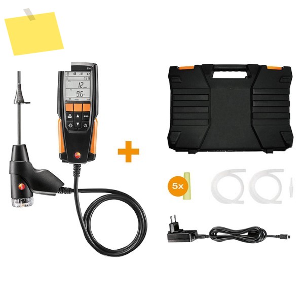 Testo 310 연소 가스 분석기 O2 CO 측정 범위 0 ~ 4000ppm 제품 이미지