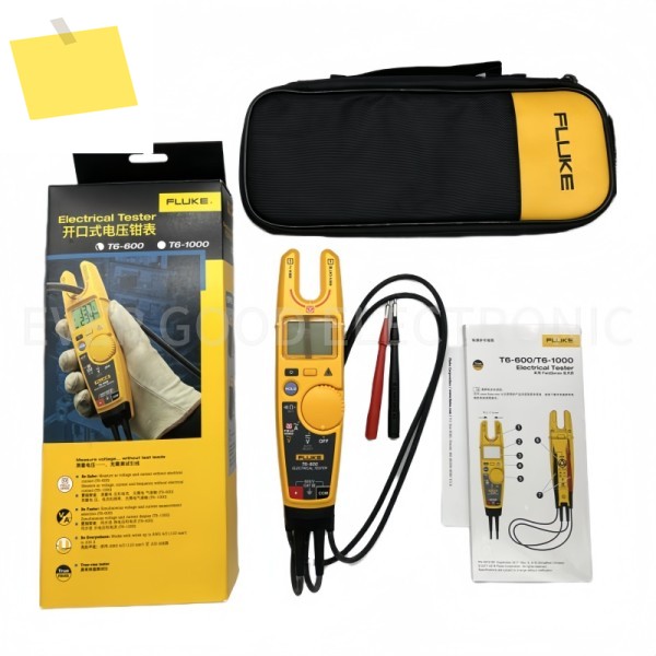 FLUKE T6-600 클램프 연속성 전류 전기 테스터, 비접촉 전압 계량기 제품 이미지