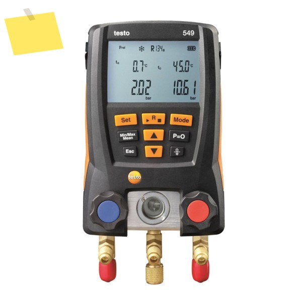 Testo 549 디지털 매니폴드 게이지 2 밸브 시스템, HVAC 0560 제품 이미지