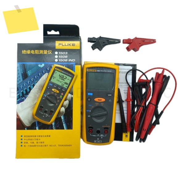 FLUKE 1503 디지털 절연 저항 테스터, 계량기 새제품 제품 이미지