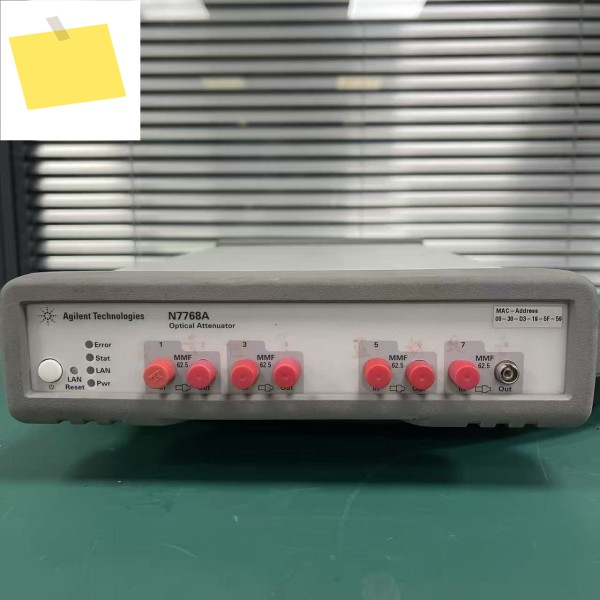 중고 Agilent N7768A 4채널 다중 모드 광섬유 감쇠기, 90% 새것, 완전 작동 제품 이미지