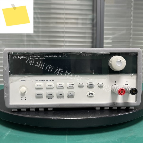 중고 Agilent E3640A DC 전원 공급 장치 | 30V5A 이중 출력, 프로그래밍 가능 및 GPIB 제어, 완전 작동 테스트 완료 제품 이미지