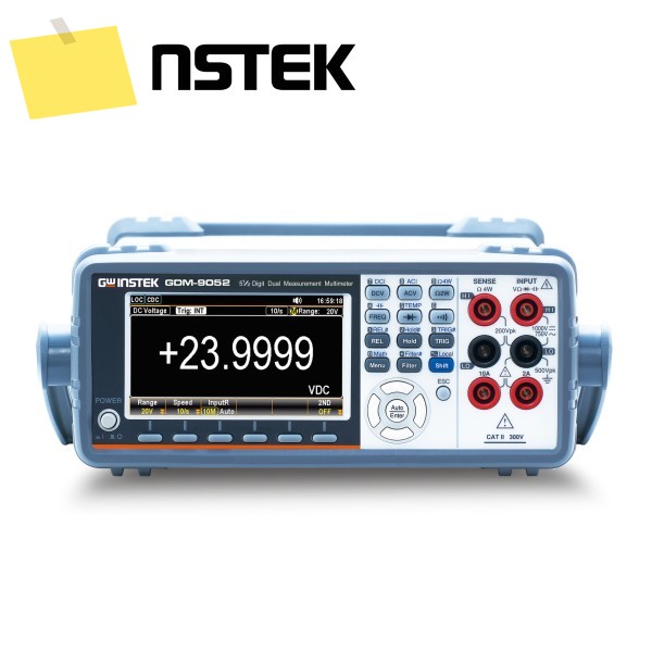 GW Instek GDM-9052 듀얼 측정 디지털 멀티미터, 지능형 기능 지원, 239,999 카운트 제품 이미지