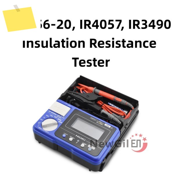 HIOKI 절연 저항 테스터 모델 IR4056-20, 전기 안전 500V 메가옴미터 제품 이미지