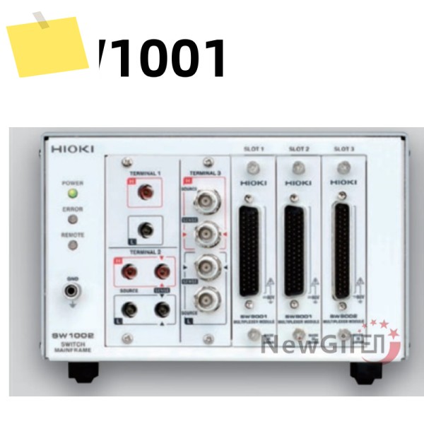 HIOKI SW1001 배터리 전압 스캐너 모듈 및 메인프레임 다채널 모니터링 시스템용 제품 이미지
