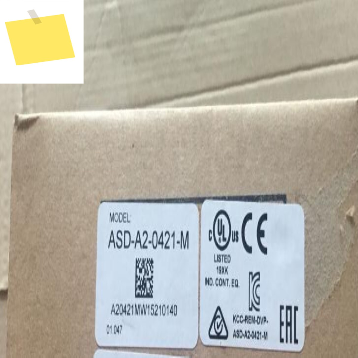 오리지널 서보 드라이버 ASD-A2-0421-M, 새제품 제품 이미지