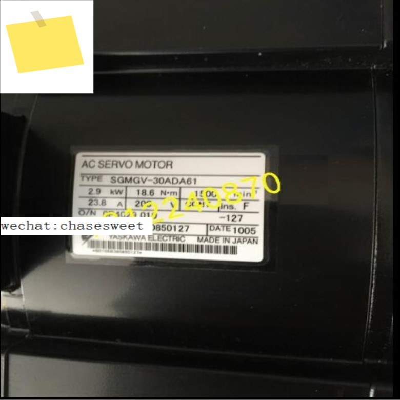 SGMGV-30ADA61 새제품 및 오리지널 서보 모터 제품 이미지