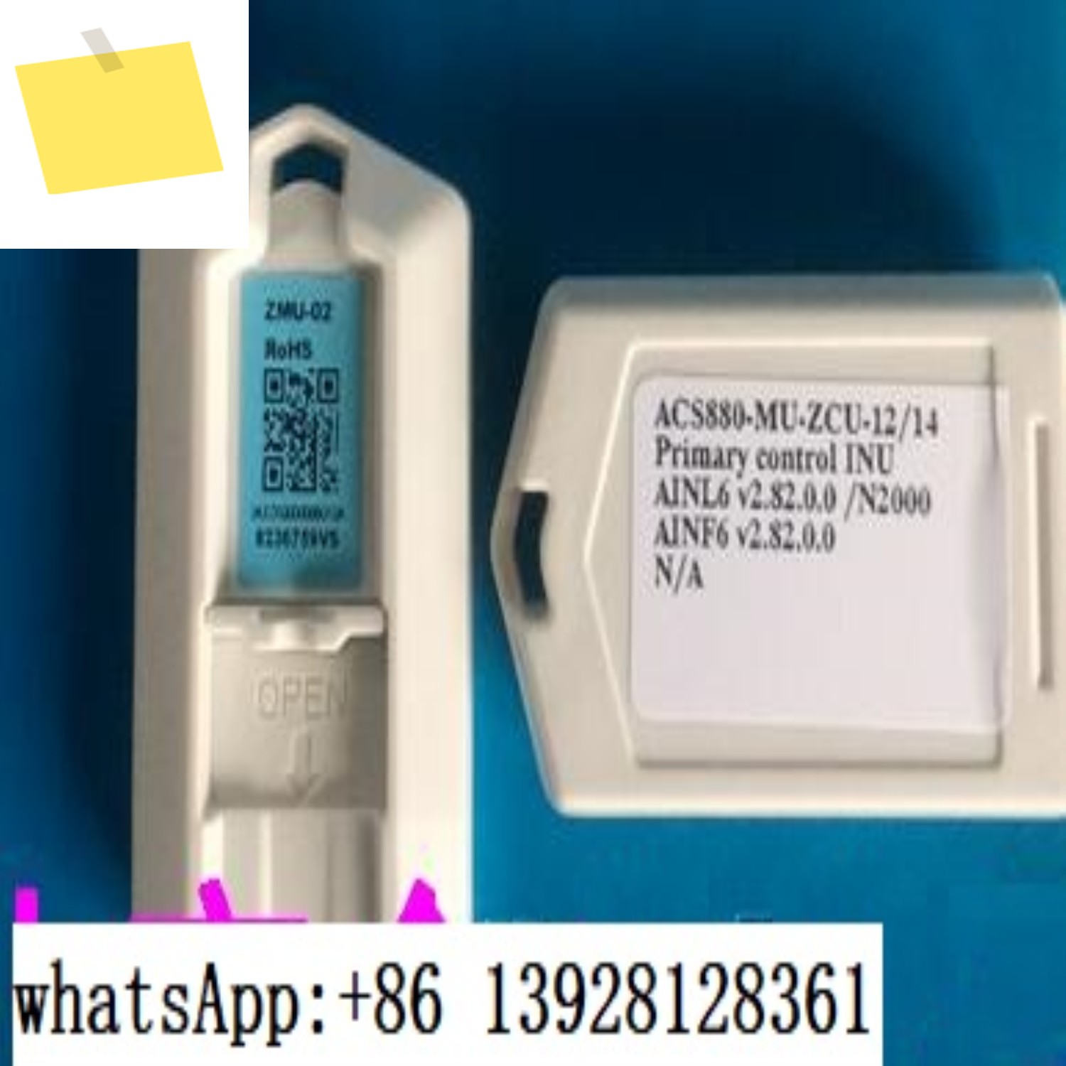 ZMU-02 ACS880-MU-ZCU-1214 제어 카드, 새제품 및 정품 제품 이미지