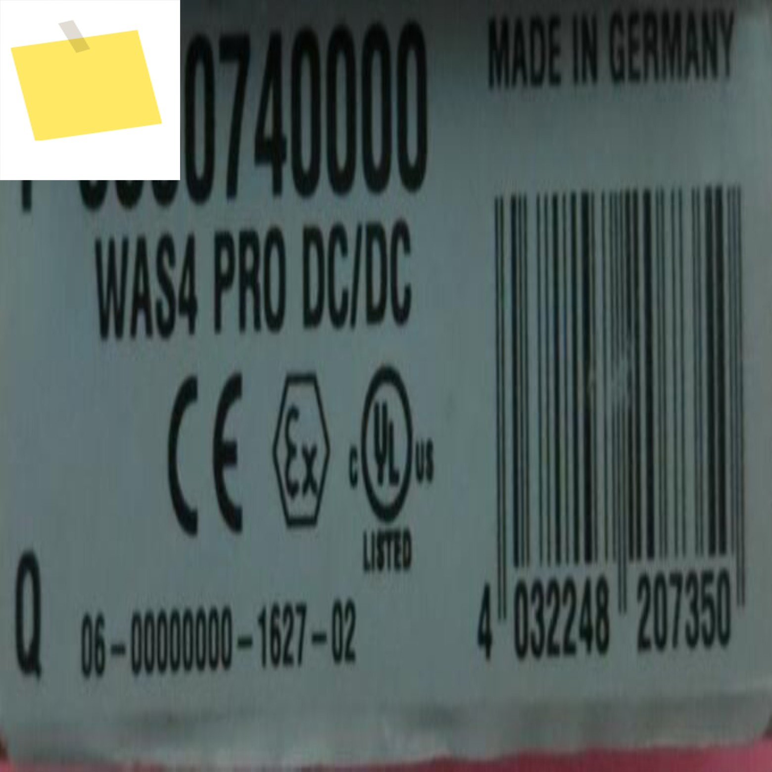 오리지널 WAS4 PRO DCDC 8560740000, 새제품 제품 이미지