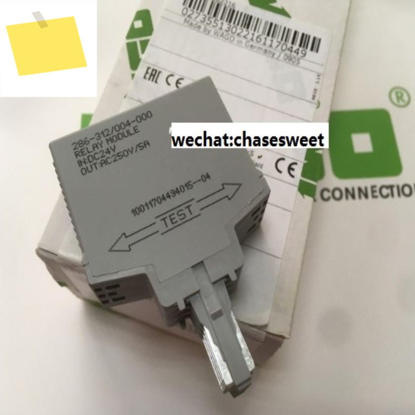 새제품 및 오리지널 릴레이 모듈, 286-312004-000 제품 이미지