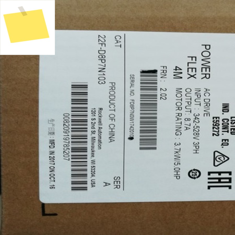 박스 내 새제품 및 정품 PLC 22F-D8P7N103 제품 이미지