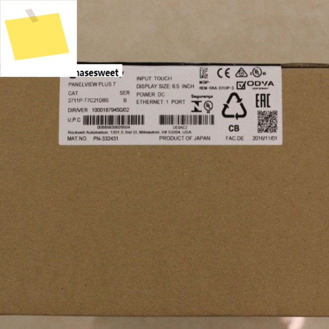 오리지널 패널 판넬 판네루 뷰 플러스, 2711P-T7C21D8S, 새제품 제품 이미지