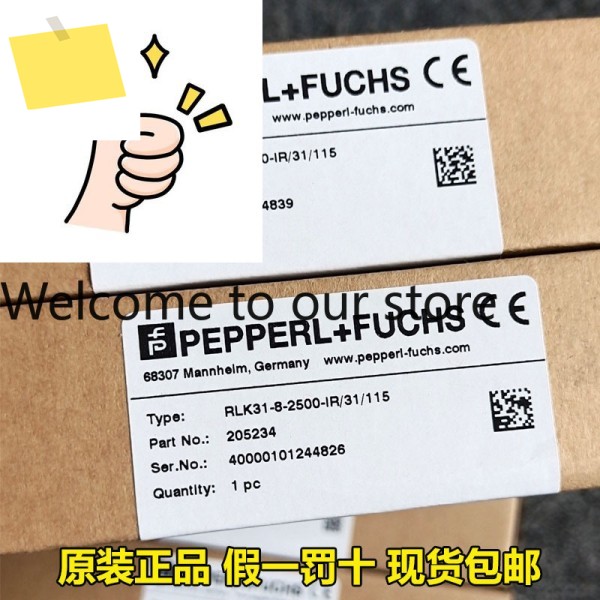 P+F 확산 반사형 광전 센서 RLK31-8-2500-IR31115pepper+fuchs 제품 이미지